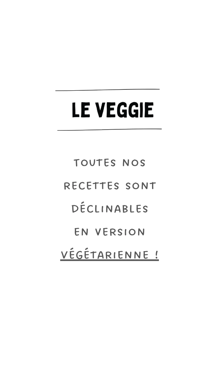 Composition Burger Végétarien